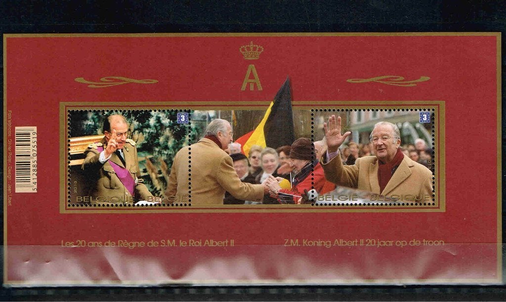 Belgie Blok Kon Albert  /9bb, Ophalen of Verzenden, Postfris
