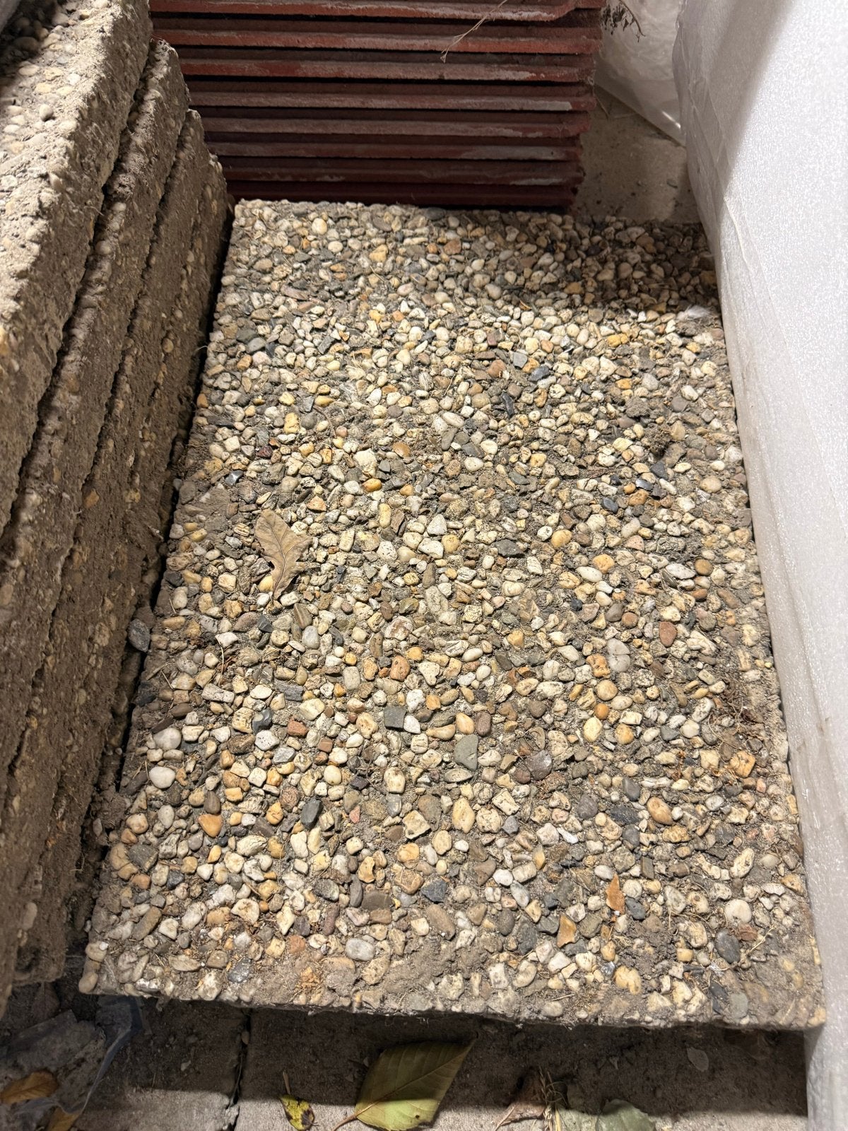 31 grindtegels 60x40x5cm - Gebruikt, Ophalen, Gebruikt, 5 tot 10 m², Grind