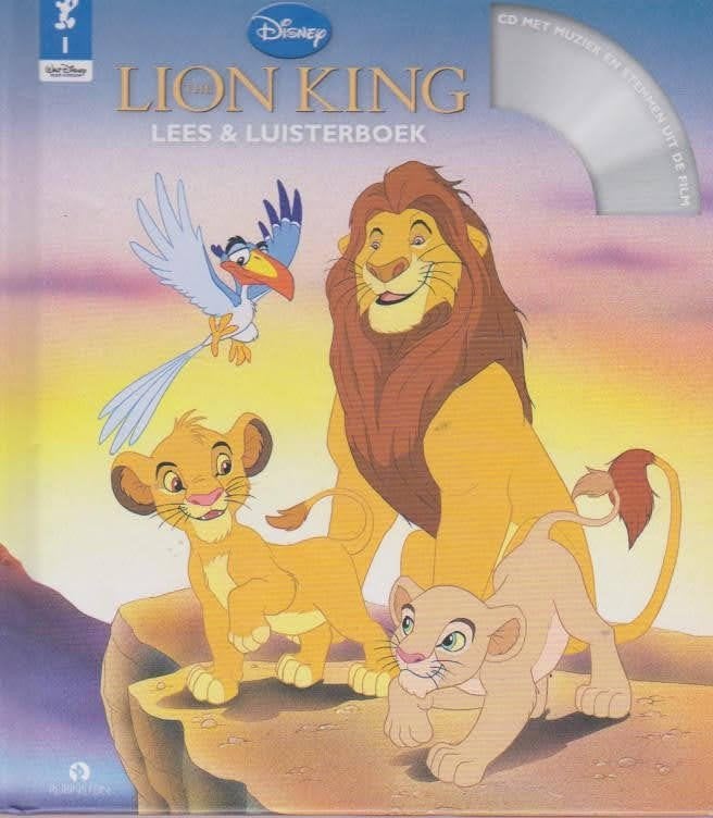Disney Lees en Luisterboek # 1 Lion King, Ophalen of Verzenden, Cd, Kind