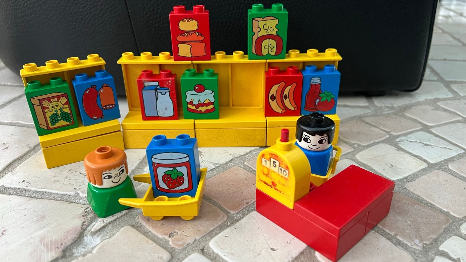 Lego Duplo 2623 Kruidenier Leverancier, Kinderen en Baby's, Speelgoed | Duplo en Lego, Ophalen of Verzenden, Gebruikt, Duplo
