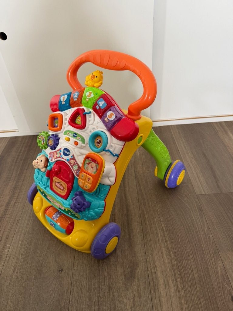 VTech Baby loopwagen, Kinderen en Baby's, Speelgoed | Vtech, Ophalen of Verzenden, Zo goed als nieuw, 6 maanden tot 2 jaar