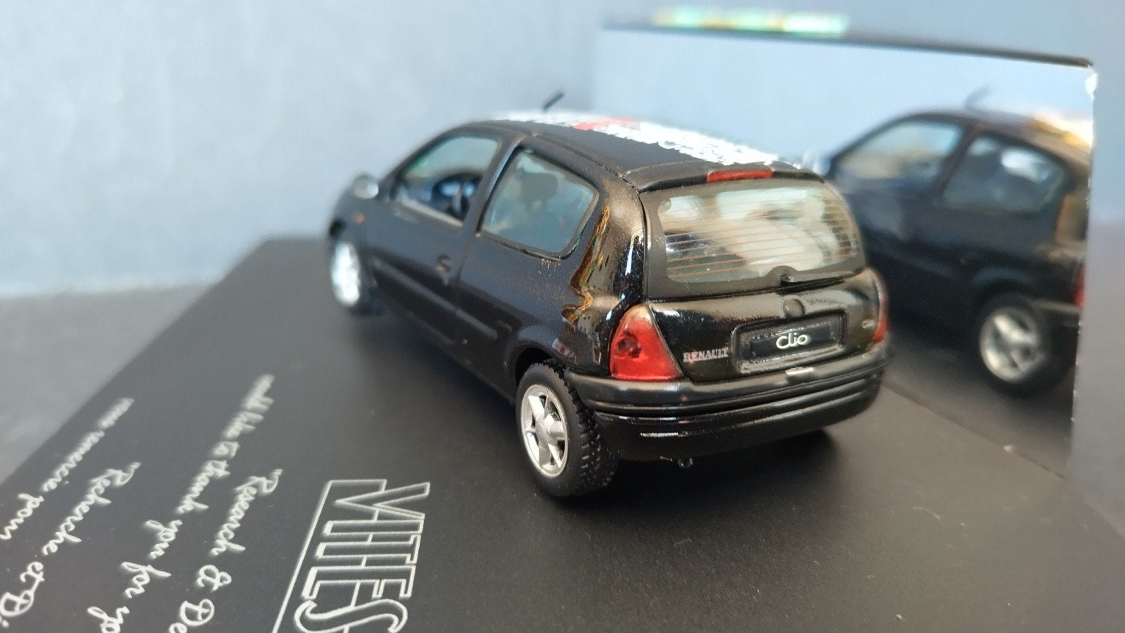 Renault Clio 2001 Thank You 1:43 Vitesse Pol, Overige merken, Auto, Verzenden, .