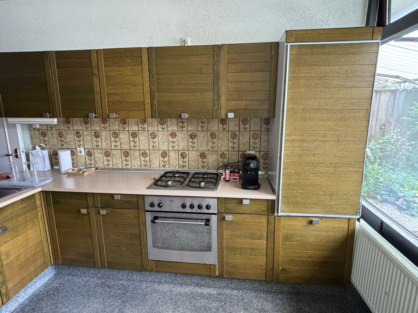 Retro keuken frontjes, Huis en Inrichting, Keuken | Complete keukens, Ophalen, Gebruikt