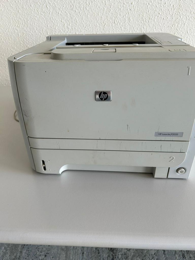 Printer HP laserjet 2035, Computers en Software, Printers, Gebruikt, Printer, Laserprinter, Zwart-en-wit printen, Ophalen