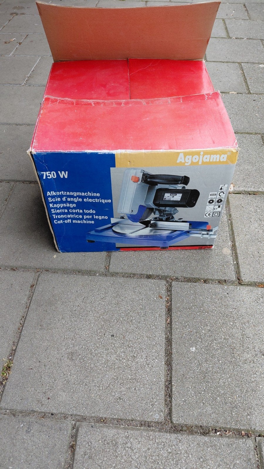 Agrojama Afkortzaagmachine 750W, Doe-het-zelf en Verbouw, Ophalen
