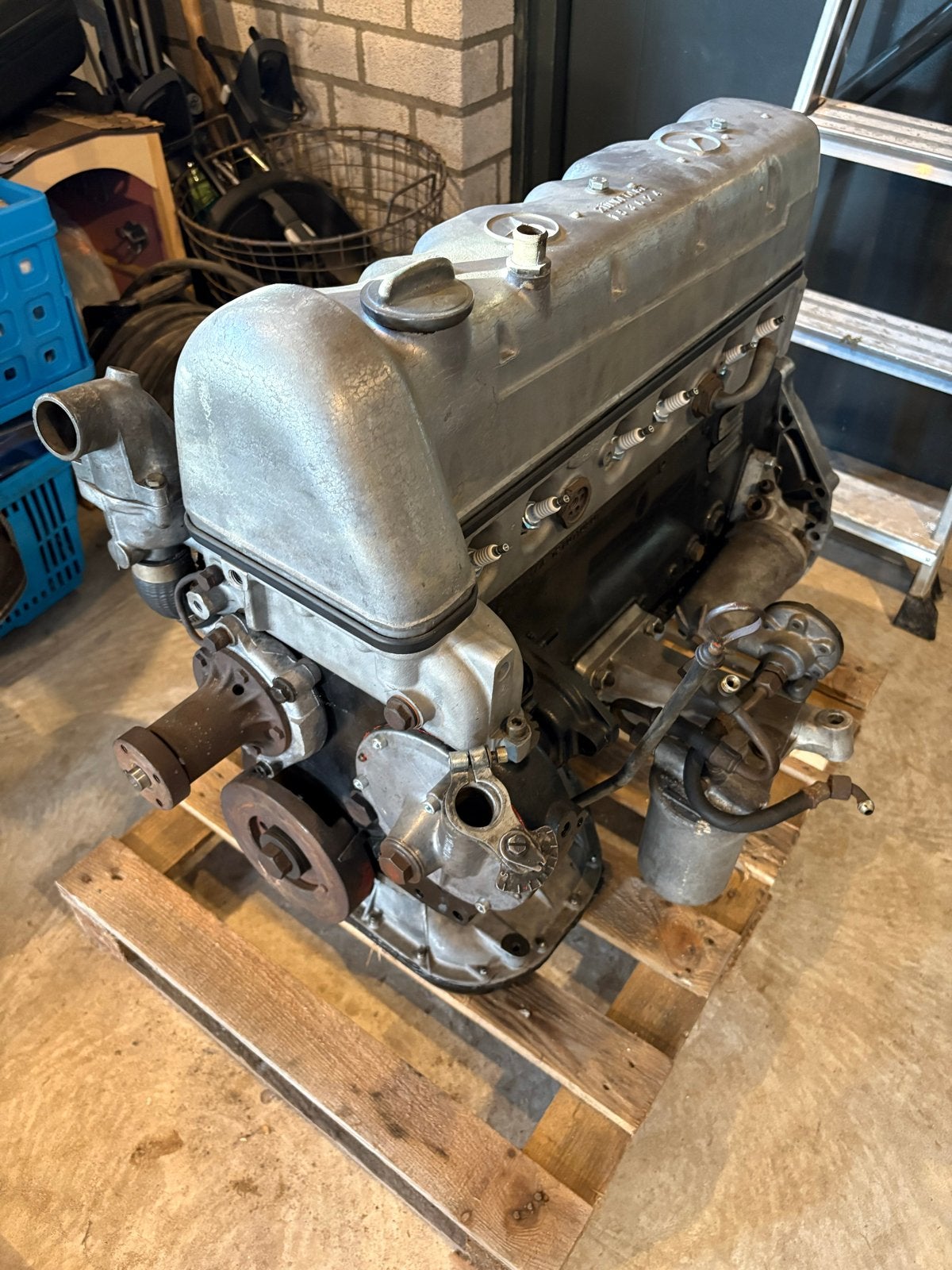 Mercedes-Benz M127.981 230SL Pagode Motor, 5424TB, Gebruikt, Mercedes-Benz, Ophalen of Verzenden