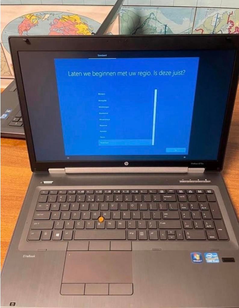 HP EliteBook 8770w - i5, 4GB RAM, 17" Qwerty, HDD, 2010, Computers en Software, Windows Laptops, Gebruikt, HDD, Qwerty, Ophalen of Verzenden