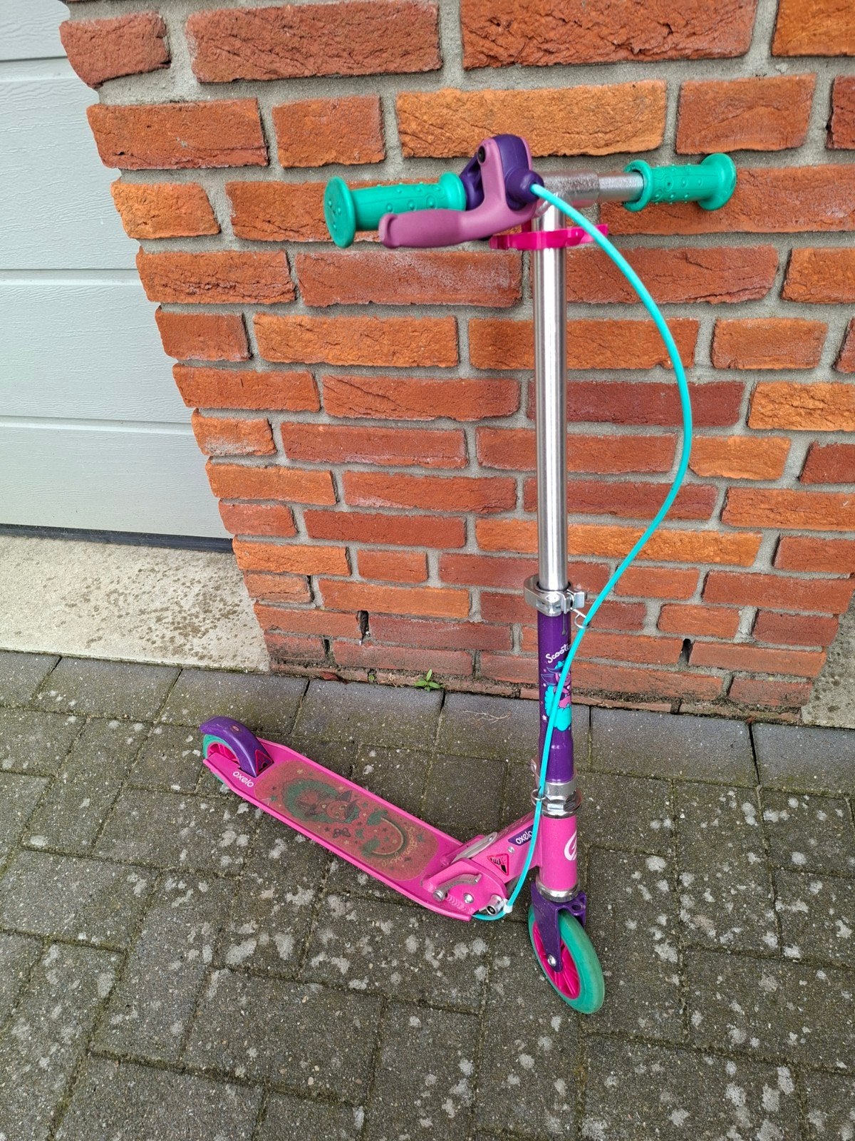 Roze Oxelo step, Ophalen, Gebruikt, Gewone step, Oxelo