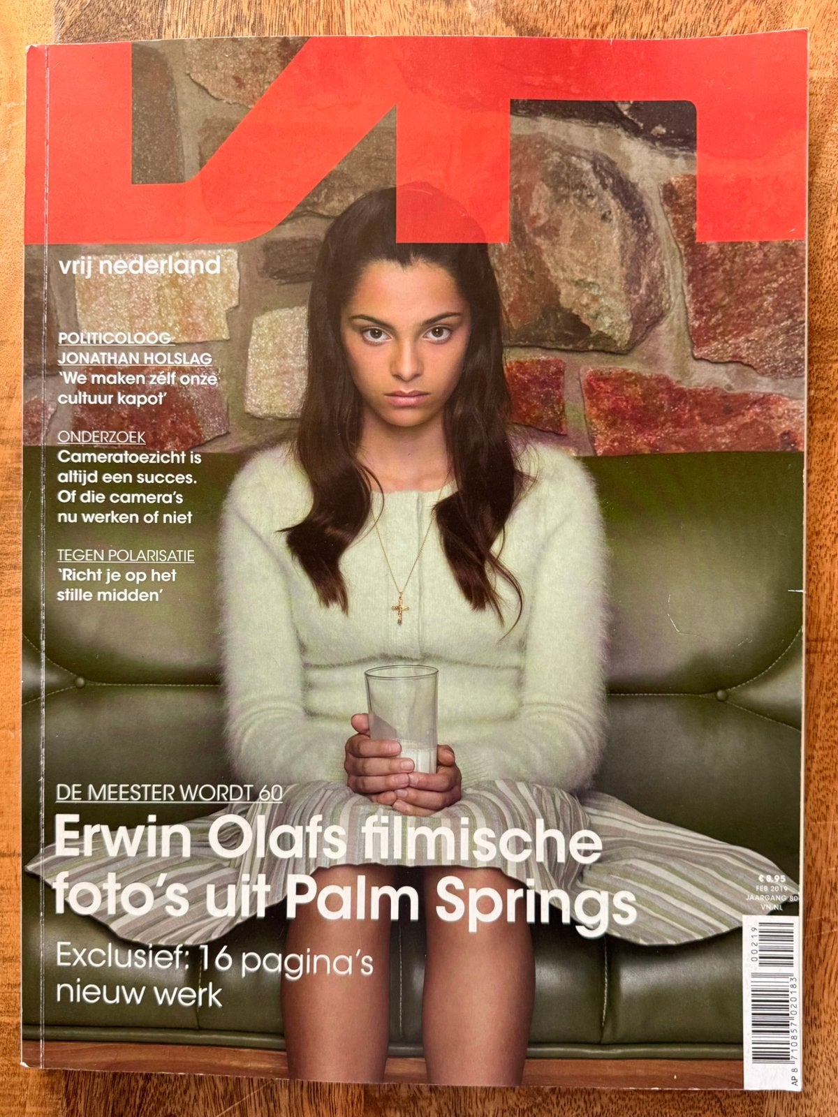 Vrij Nederland Erwin Olaf 60 special, Ophalen of Verzenden, 1980 tot heden, Tijdschrift