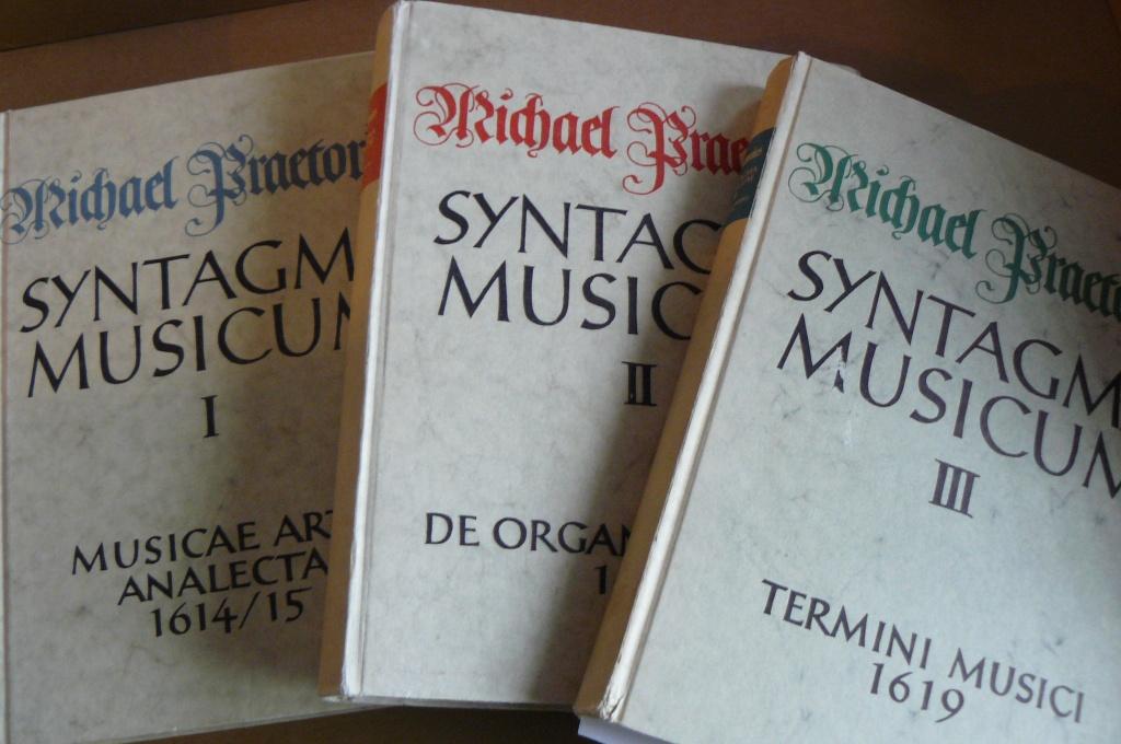 MICHAEL PRAETORIUS / Syntagma Musucum I - III / facsimile, Ophalen of Verzenden, Zo goed als nieuw, Artiest
