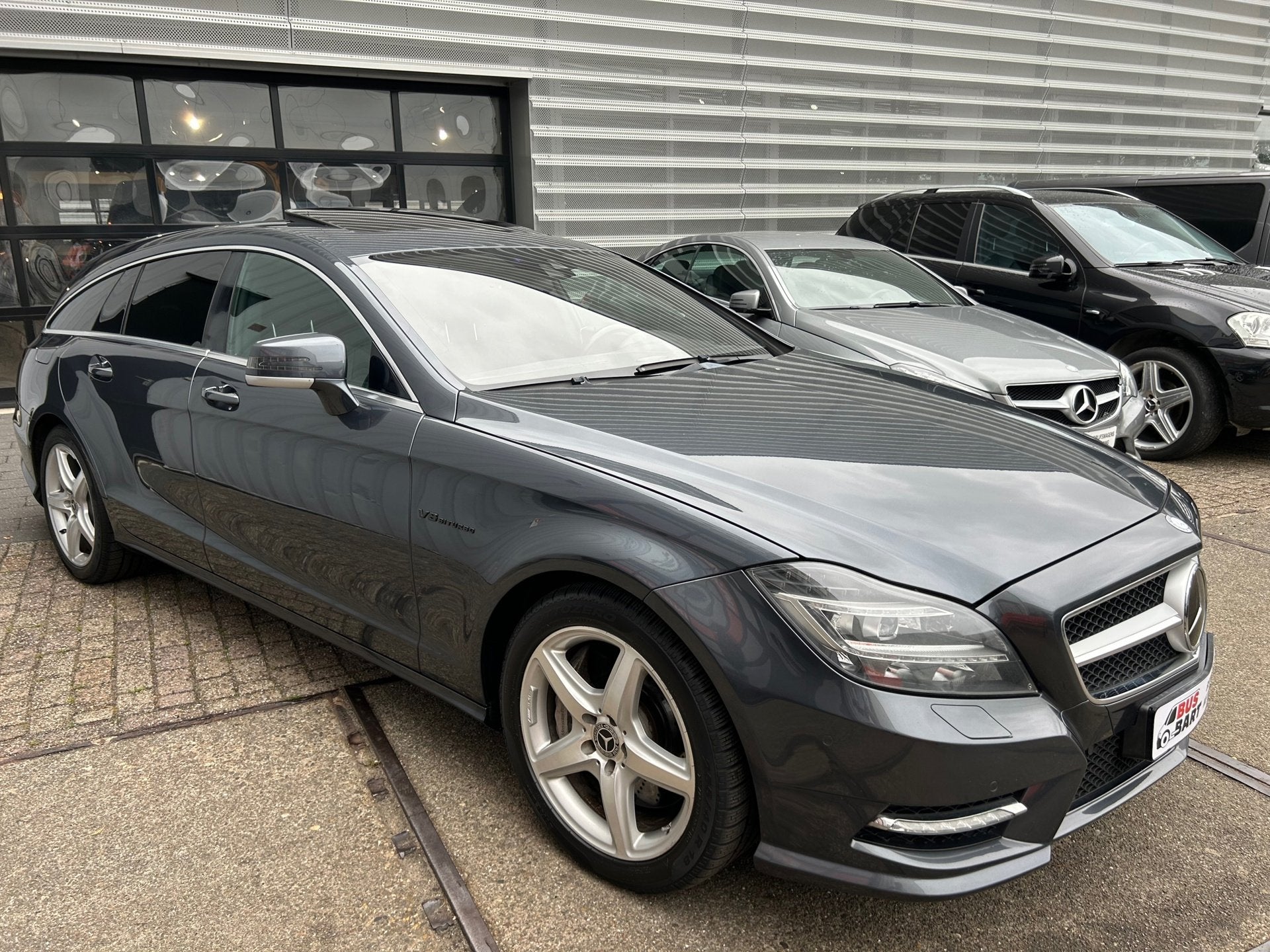 Mercedes-Benz CLS-klasse Shooting Brake 500 4-Matic|Leder|Ha, Euro 5, Gebruikt, Parkeerassistent, 1905 kg