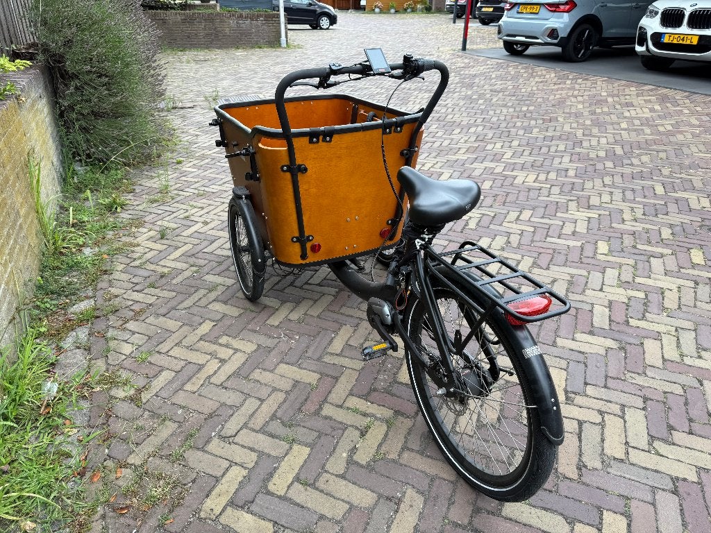 Vogue Superior Deluxe Elektrische Bakfiets (2022), Fietsen en Brommers, Fietsen | Bakfietsen, 3 kinderen, Elektrisch, Zo goed als nieuw