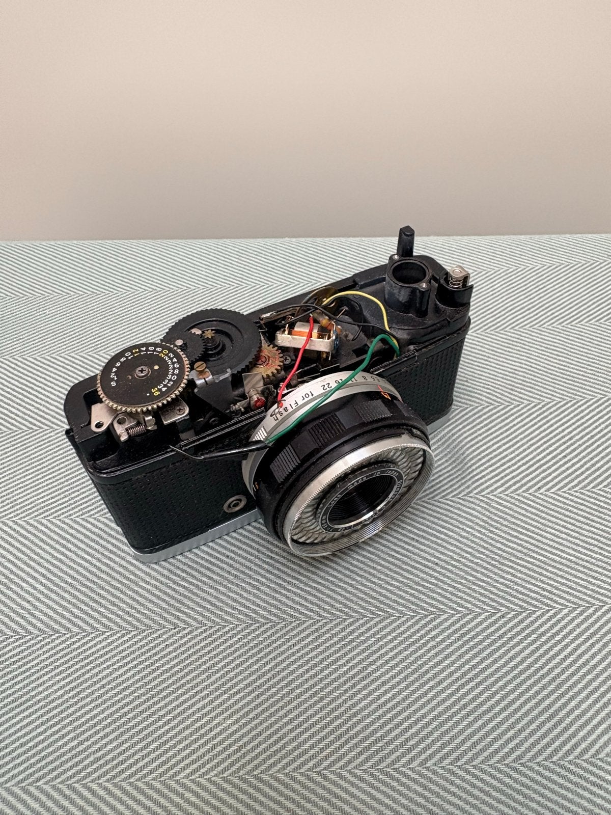 Defecte camera voor onderdelen, Camera, Ophalen of Verzenden, Niet werkend