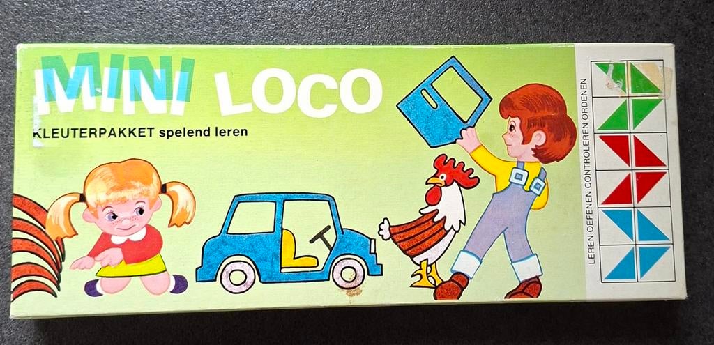 Mini loco Kleuterpakket spelend leren(met 4 boeken in doos), Ophalen of Verzenden, Rekenen