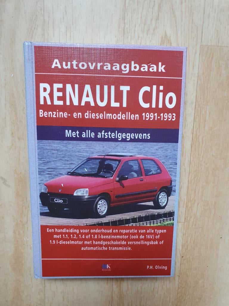 Vraagbaak Renault Clio benzine-en dieselmodellen 1991-1993, Ophalen of Verzenden