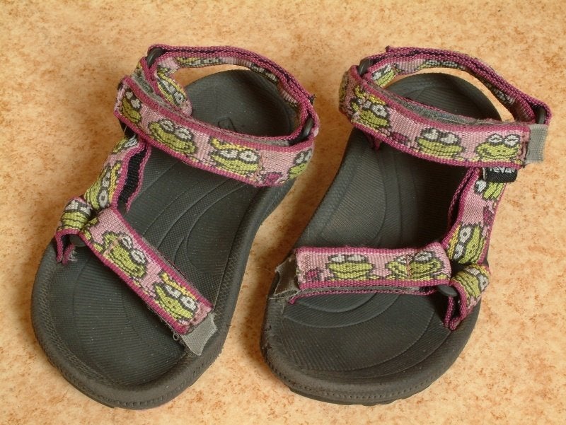 Q531 TEVA Sandalen Mt 22,5, Gebruikt, Jongen of Meisje, Overige typen, Teva