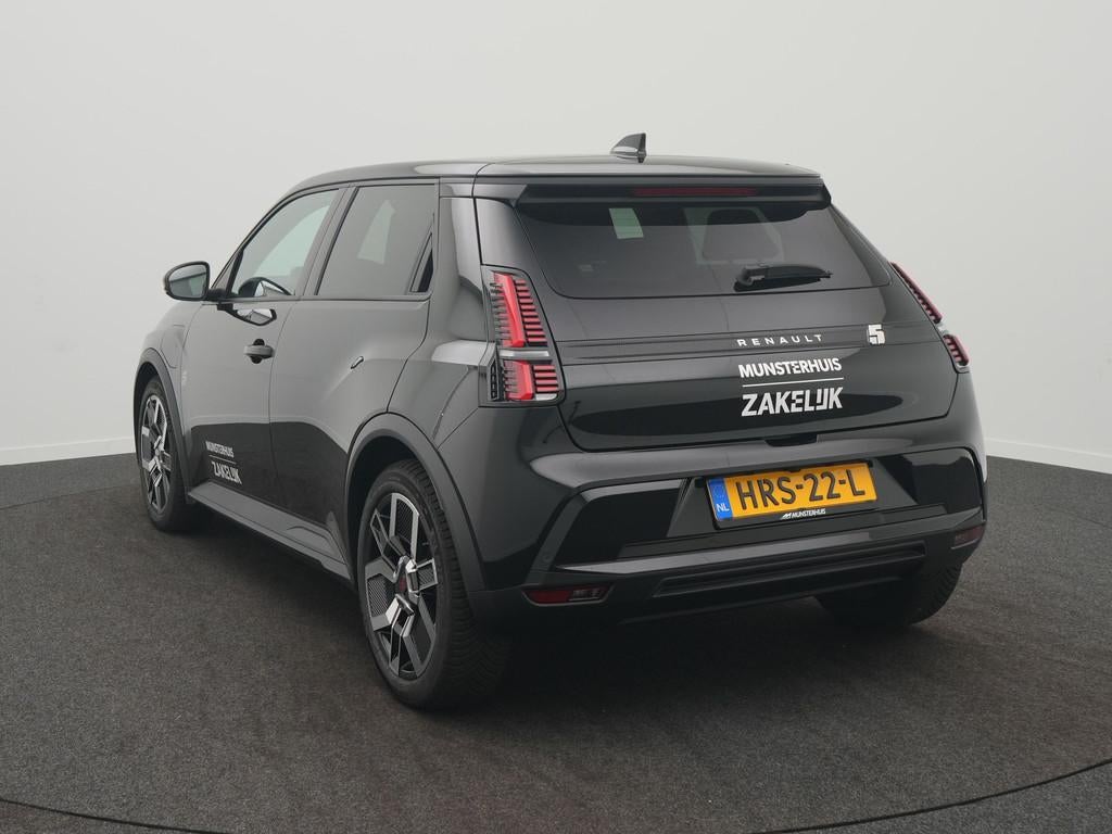 Renault 5 urban range techno 40 kWh - All Season - Harman Ka, Auto's, Renault, Stof, Zwart, 24 min, Automatische klimaatregeling