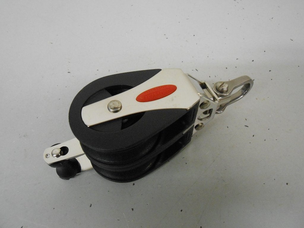 Ronstan Dubbelschijfs Blok Katrol, Hondsvot, voor 10 mm lijn, Ophalen of Verzenden, Nieuw, Lijn of Blok