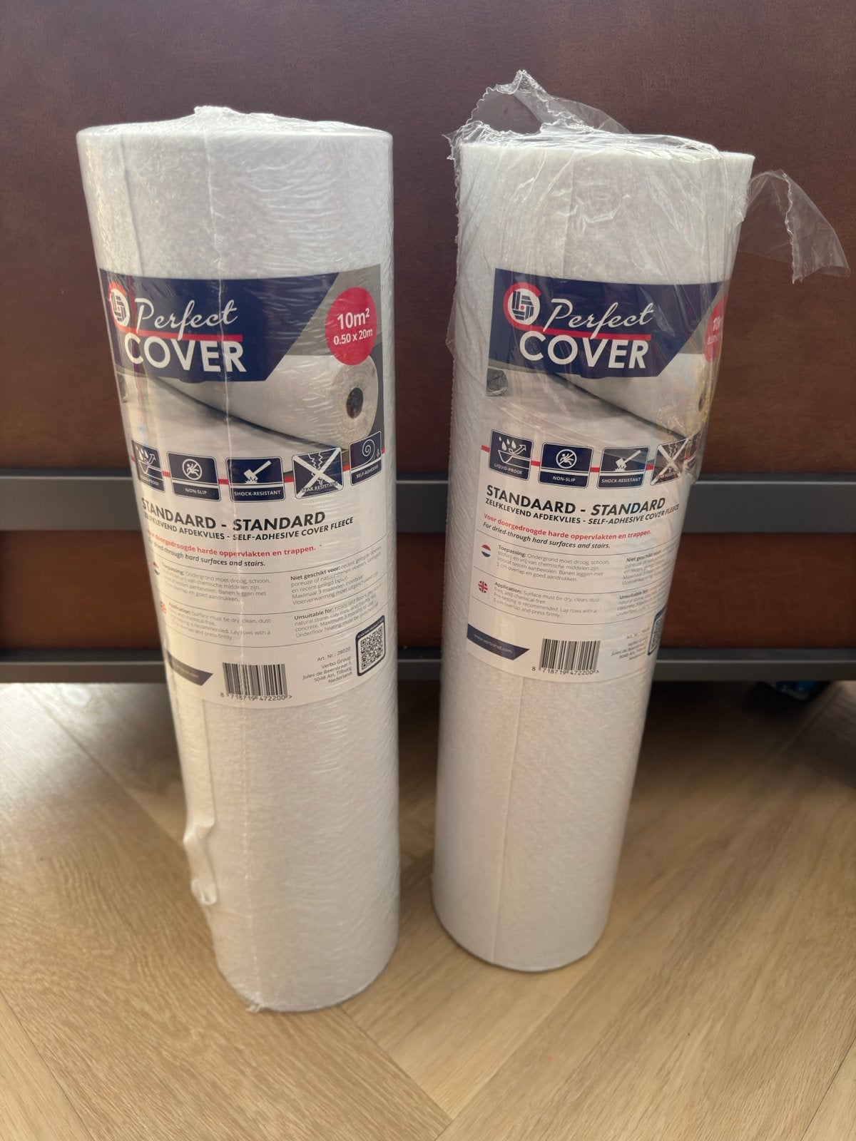 2x nieuwe Perfect Cover Zelfklevend Afdekvlies 0,5x20m, Ophalen of Verzenden, Nieuw