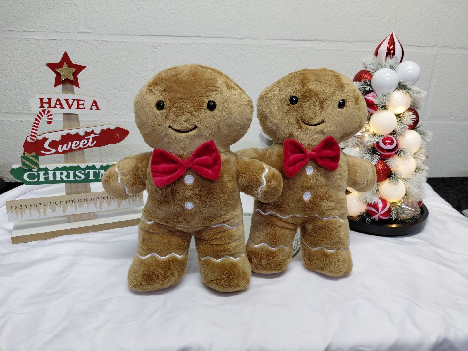 2 peperkoek knuffels nooit gebruikt, Ophalen, Nieuw