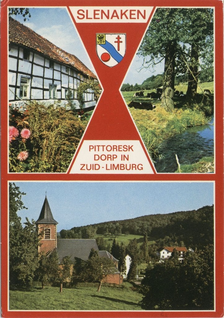 Slenaken 3 luik, Verzenden, 1960 tot 1980, Gelopen, Limburg
