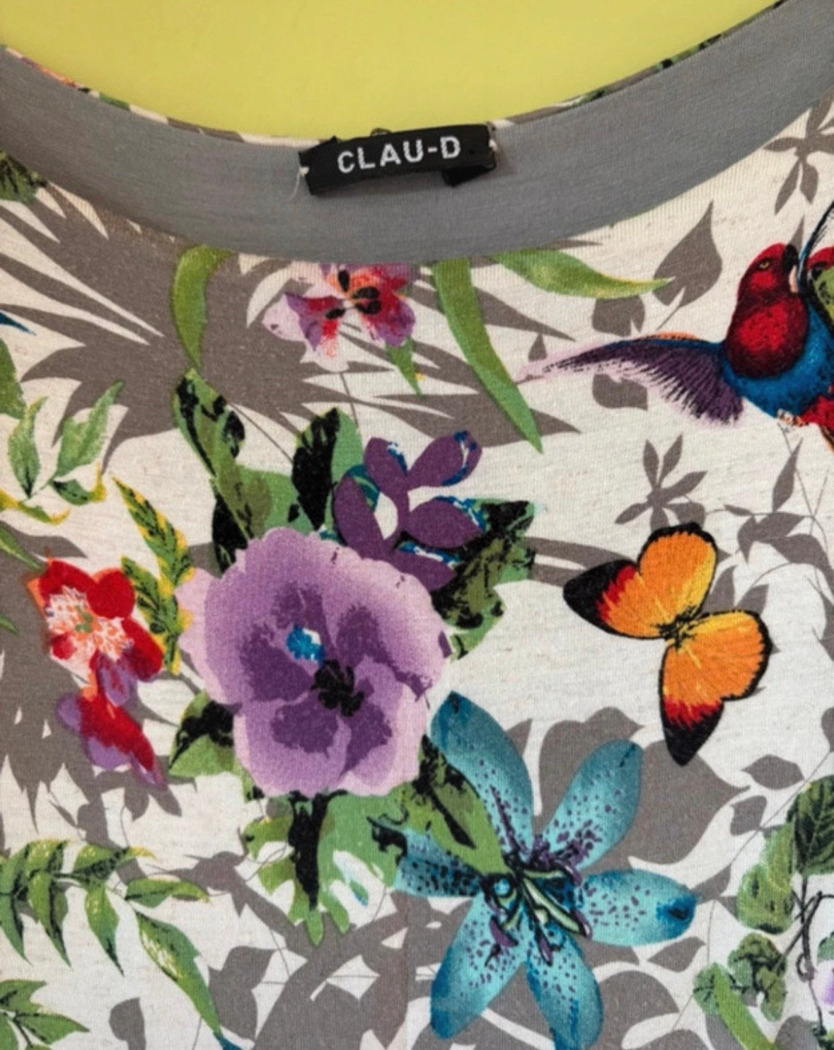 Jurk van Clau-d, mt S, Kleding | Dames, Overige kleuren, Verzenden, Zo goed als nieuw, Maat 36 (S)