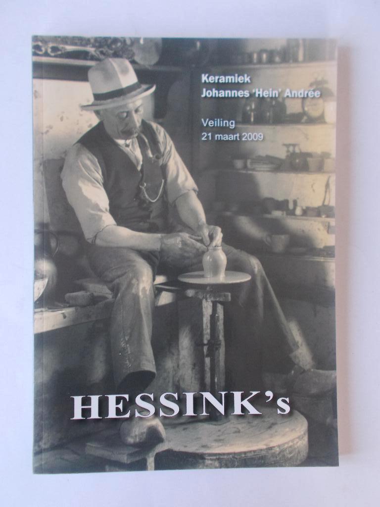Keramiek Johannes 'Hein' Andrée - Veiling 21 maart 2009, Ophalen of Verzenden