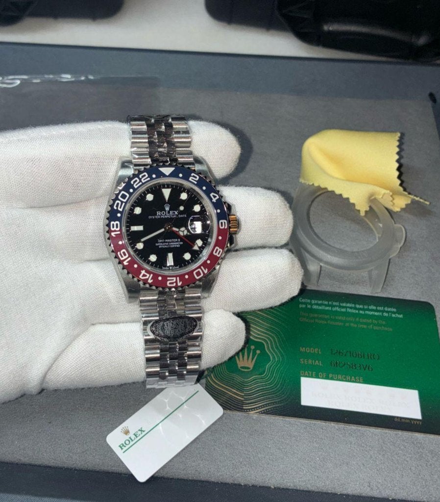 Rolex GMT-Master II pepsi, Sieraden, Tassen en Uiterlijk, Ophalen of Verzenden, Nieuw, Staal, Rolex
