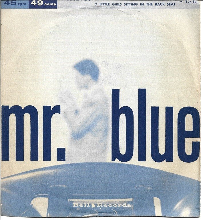 Bell Records 126 Mr Blue, Gebruikt, Verzenden, 7 inch, Pop
