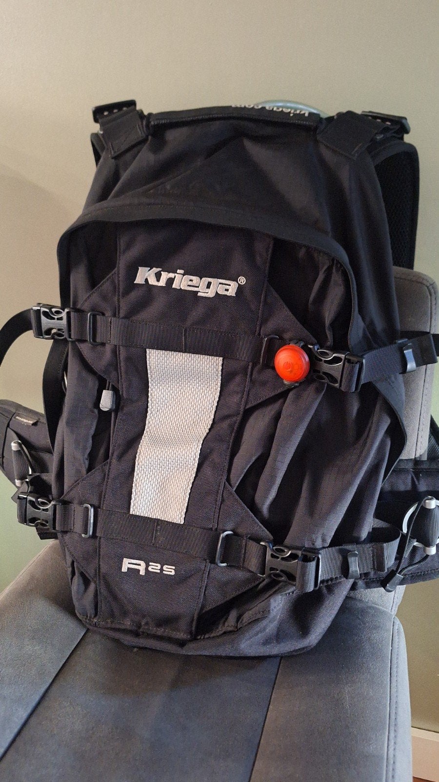Kriega R25 Rugzak met Camelbag - Ideaal voor Motorrijders, Verzenden, Gebruikt
