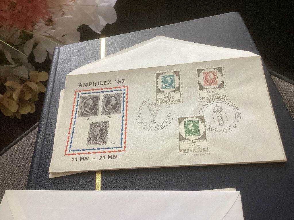 No3578 Amphilex 11 tm 21 mei 1967 Nederland jaargangen fdc, Ophalen of Verzenden, Onbeschreven, Nederland