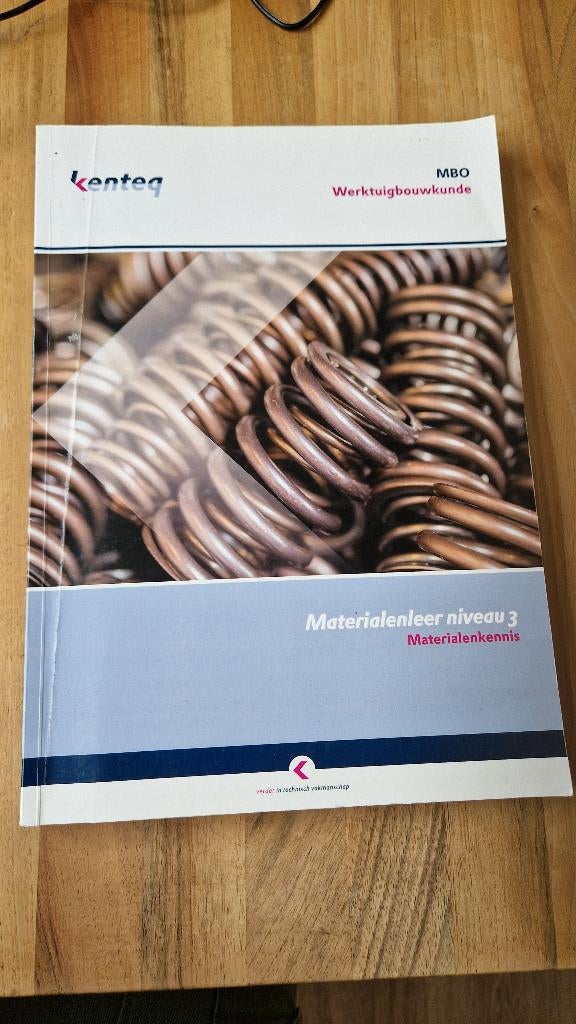 Materialenleer niveau 3 materialenkennis, Zo goed als nieuw, Ophalen, Metaaltechniek, Onbekend