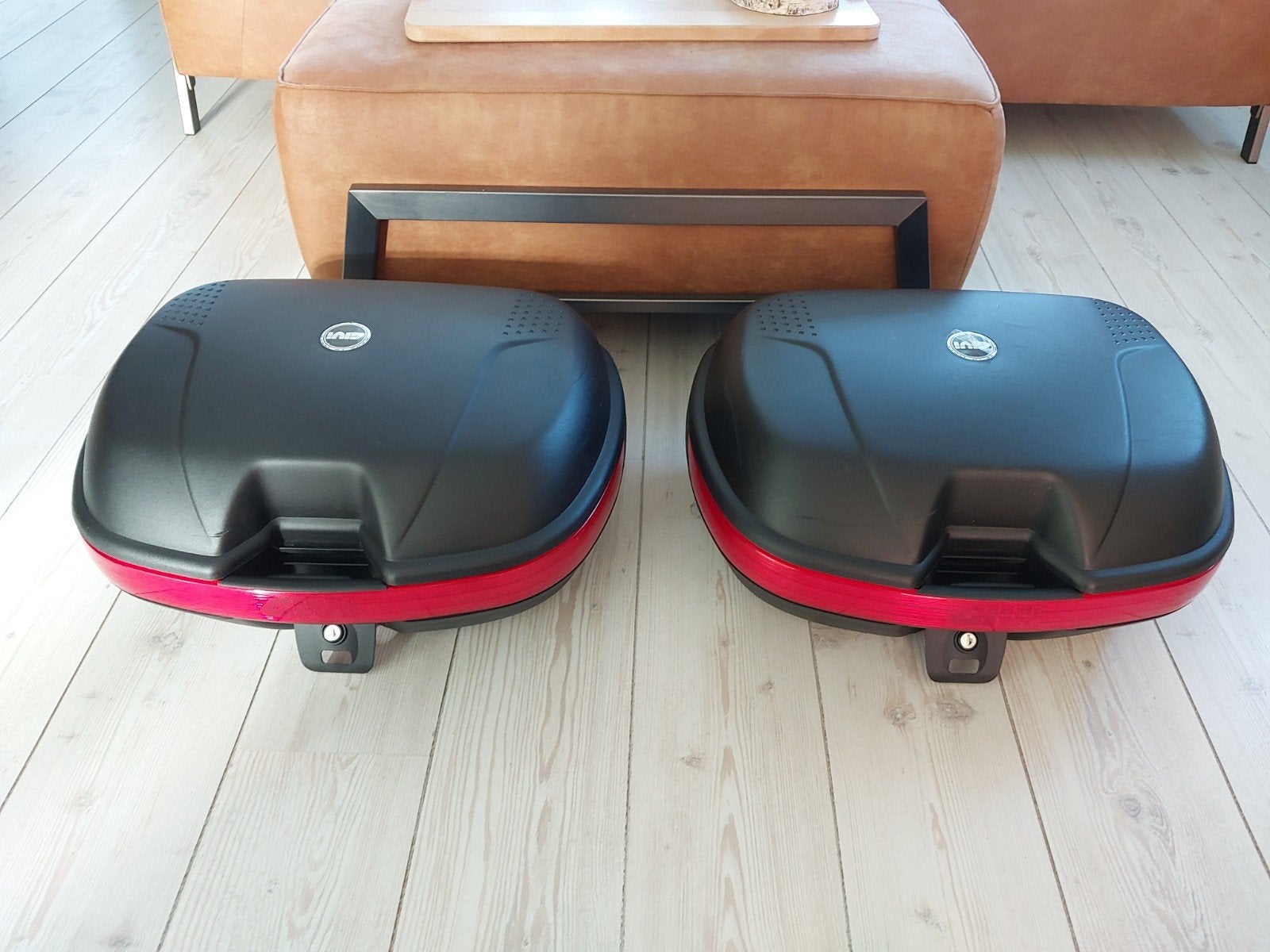 Givi Monokey koffers., Ophalen, Gebruikt