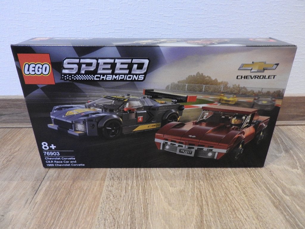 LEGO 76903 Chevrolet Corvette C8.R en 1969 Corvette, Lego, Nieuw, Complete set, Compleet