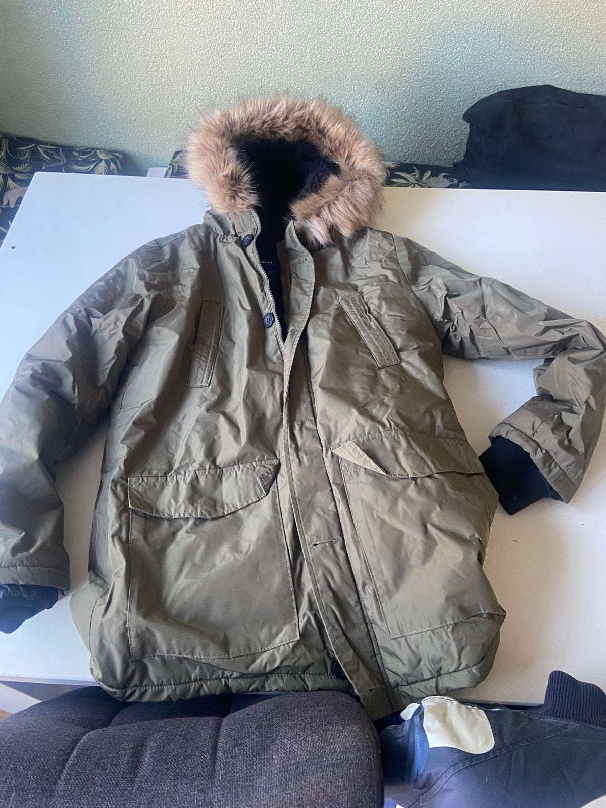 Parka van Pull and bear, Kleding | Heren, Ophalen of Verzenden, Zo goed als nieuw