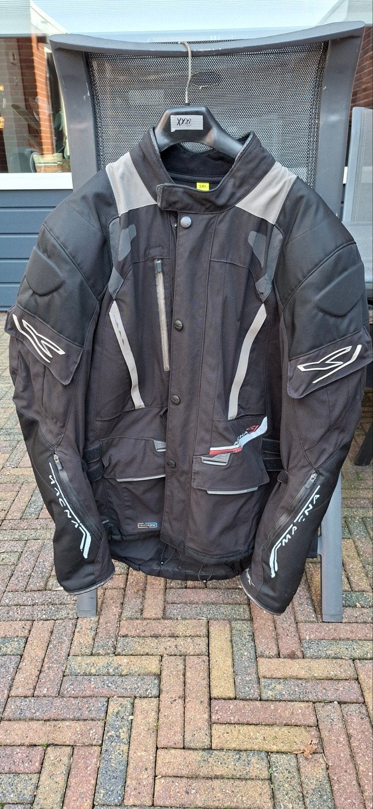 Macna Oasis textiele motorjas maat 3XL, Motoren, Jas | textiel, Heren, Macna, Revit, Evolution, IXS, Ophalen of Verzenden