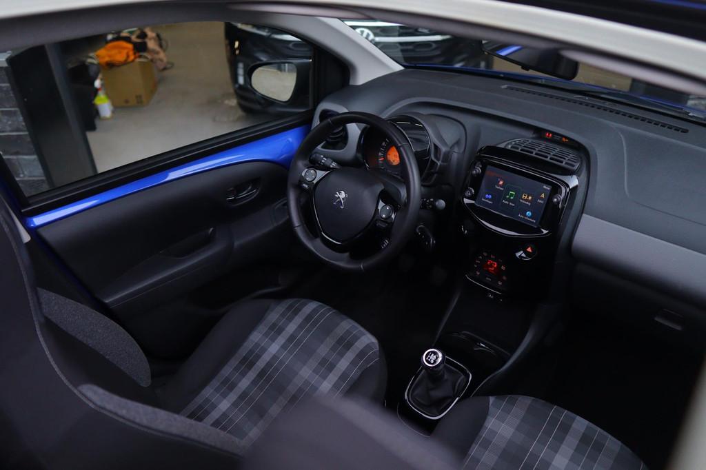 Peugeot 108 1.0 e-VTi Allure TOP!| Opendak| Camera| Climate, Voorwielaandrijving, Stof, Gebruikt, Origineel Nederlands