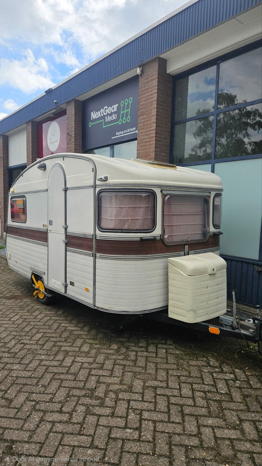 Constructam 1979 Coral 1 - Gekeurd met nieuwe voortent, Overige merken, Tot en met 2, Particulier, Voortentlamp