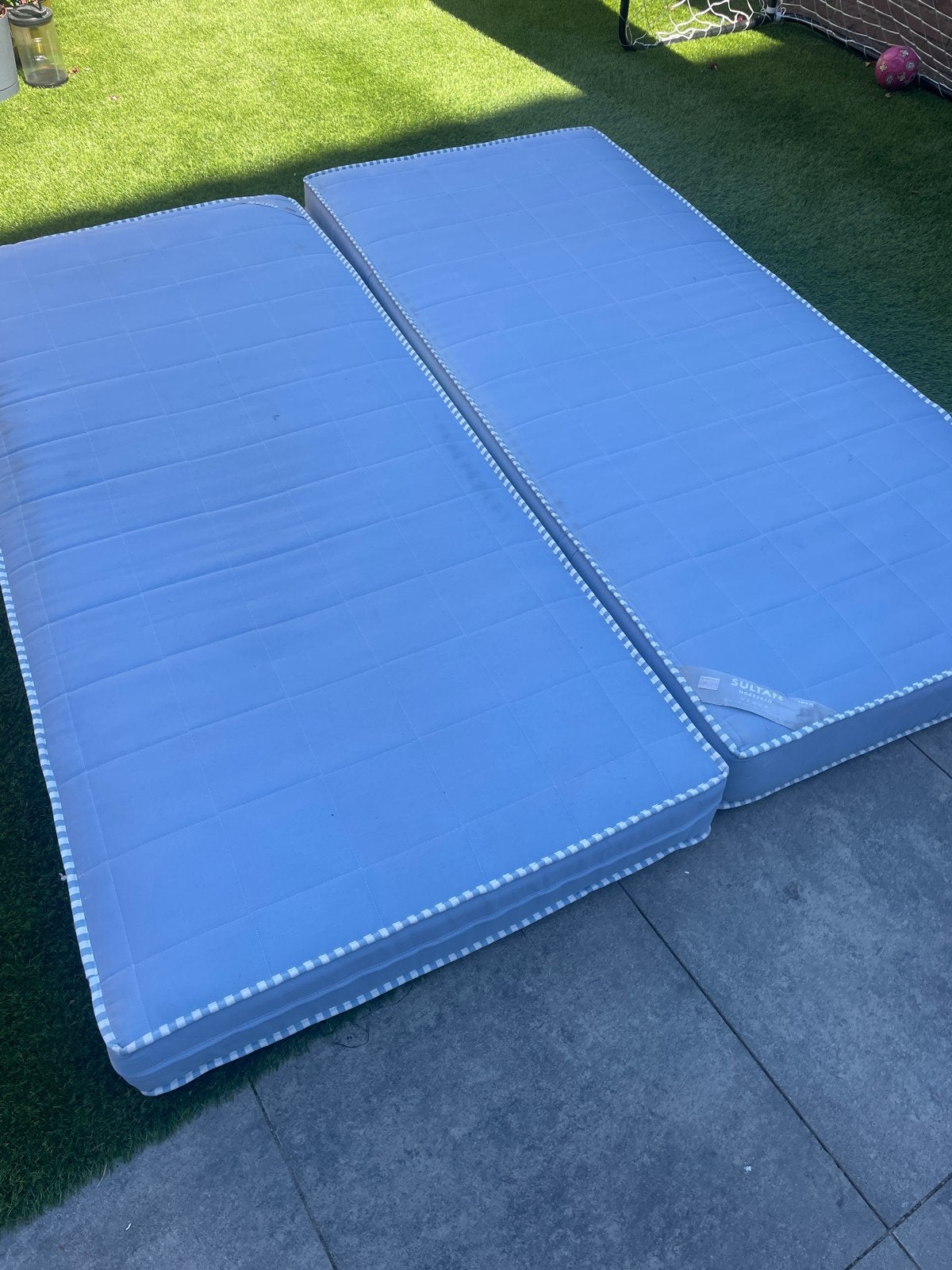 IKEA SULTAN NORRSKEN matrassen (2 stuks), Ophalen, Gebruikt, 90 cm, Eenpersoons