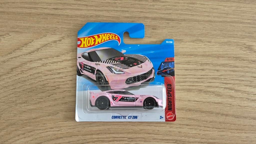 Hot Wheels Chevrolet Corvette C7 Z06, Ophalen of Verzenden, Nieuw, Auto