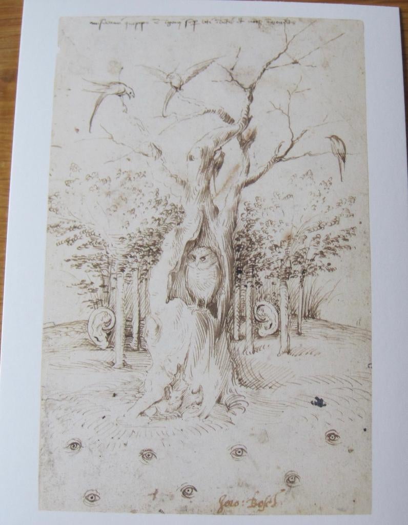 Jeroen Bosch - het bos heeft oren - uil - 1502 - nieuw, Verzenden, 1980 tot heden, Ongelopen, Overige thema's