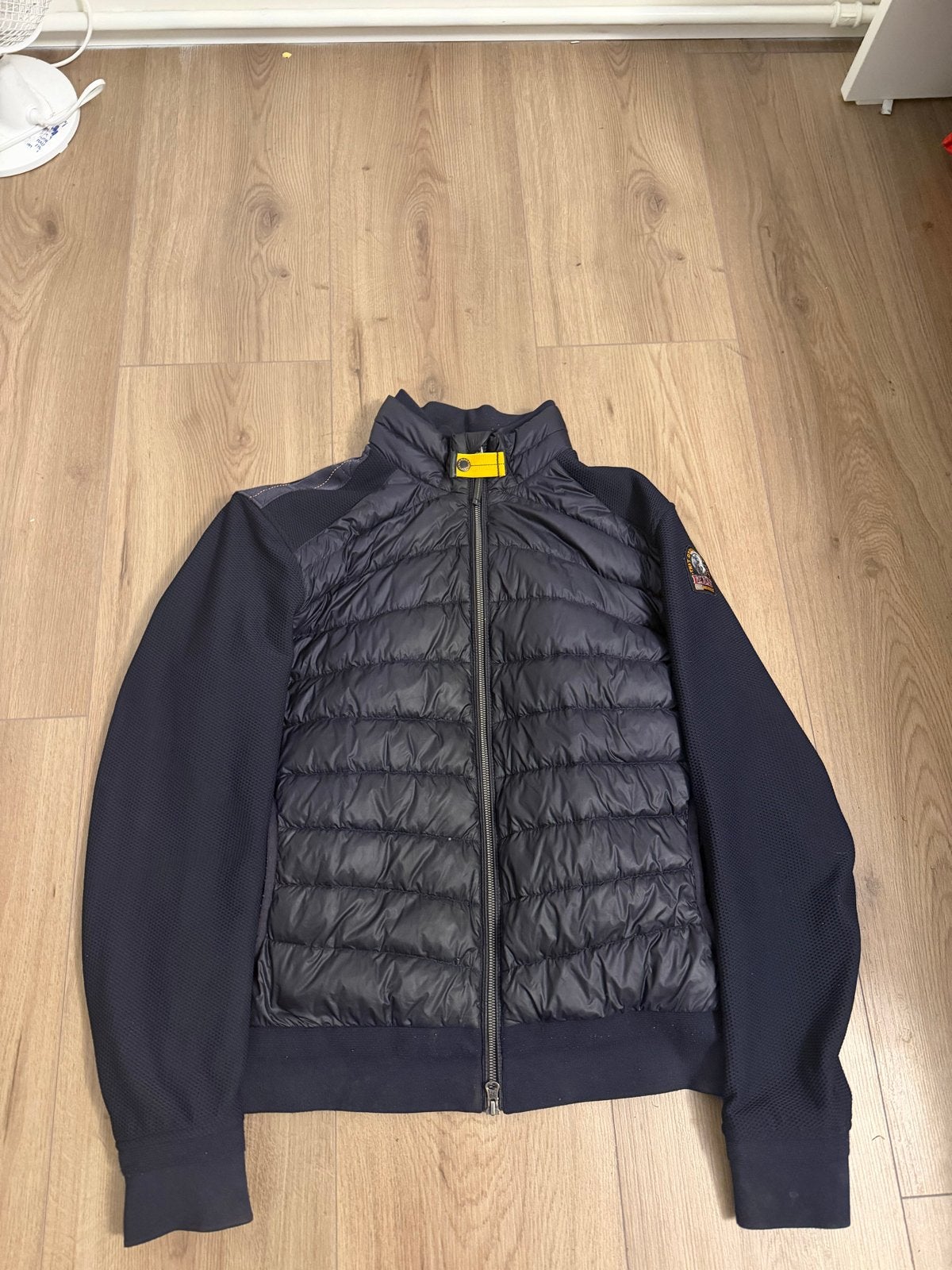 Parajumpers heren jas - Donkerblauw - Maat L, Ophalen of Verzenden, Zo goed als nieuw, Maat 52/54 (L), Blauw