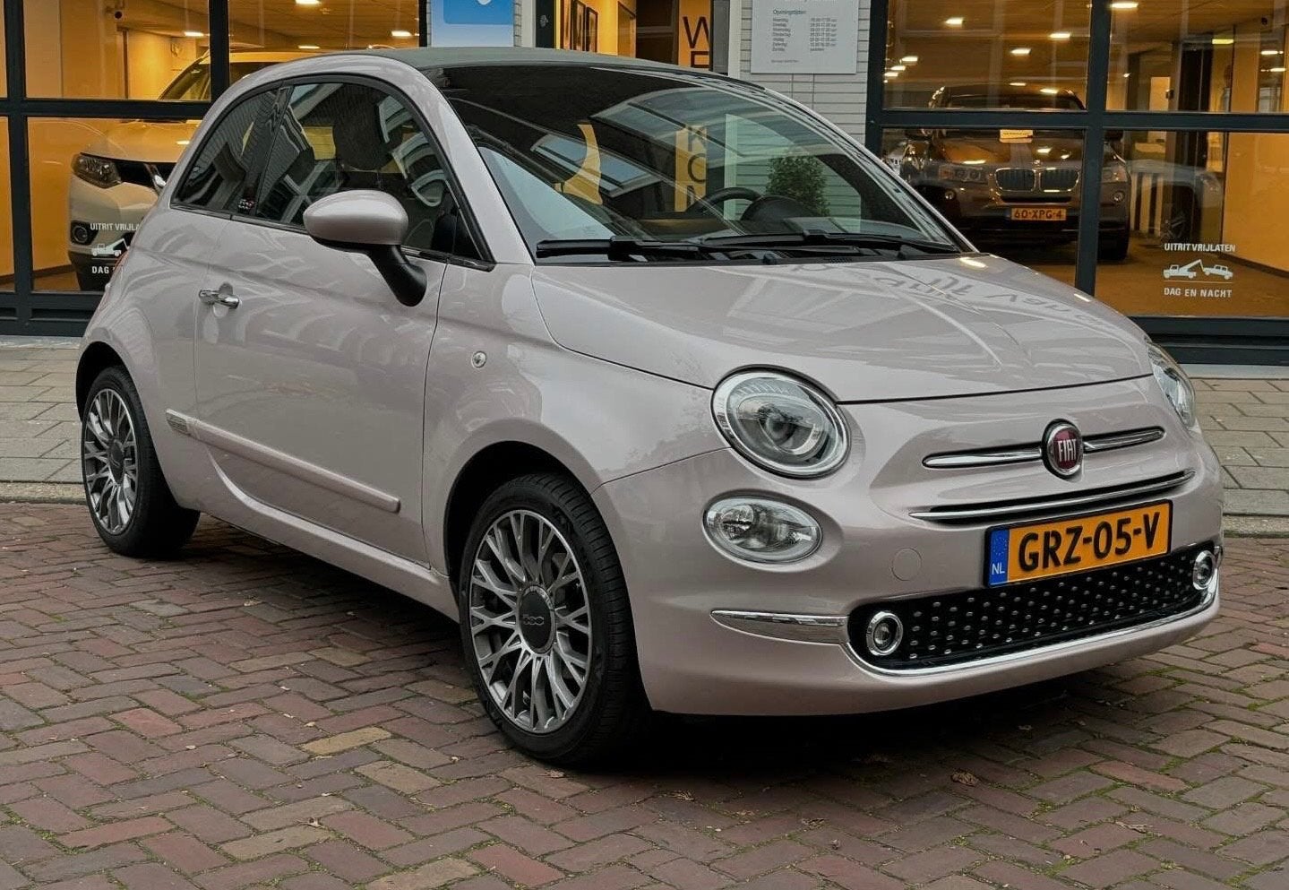 Fiat 500 1.2 Cabrio, Auto's, Fiat, 1242 cc, 4 stoelen, Particulier, Geïmporteerd