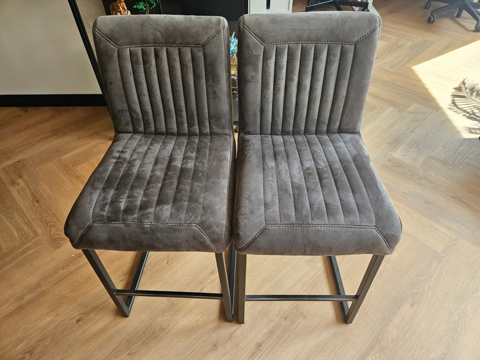 2 pronto barkrukken stijl Parantino, 2 krukken, Ophalen, Zo goed als nieuw, 60 tot 90 cm