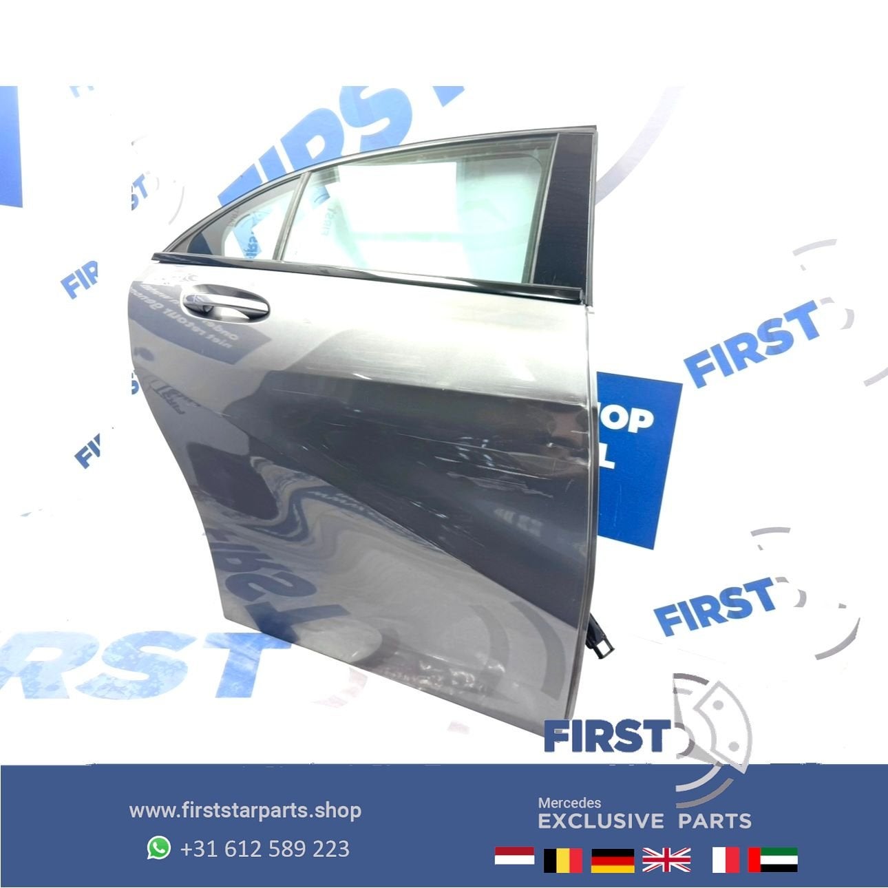 W176 PORTIER RECHTS ACHTER A Klasse 2013-2018 DEUR COMPLEET, Auto-onderdelen, Carrosserie en Plaatwerk, Gebruikt, -, Deur, Achter