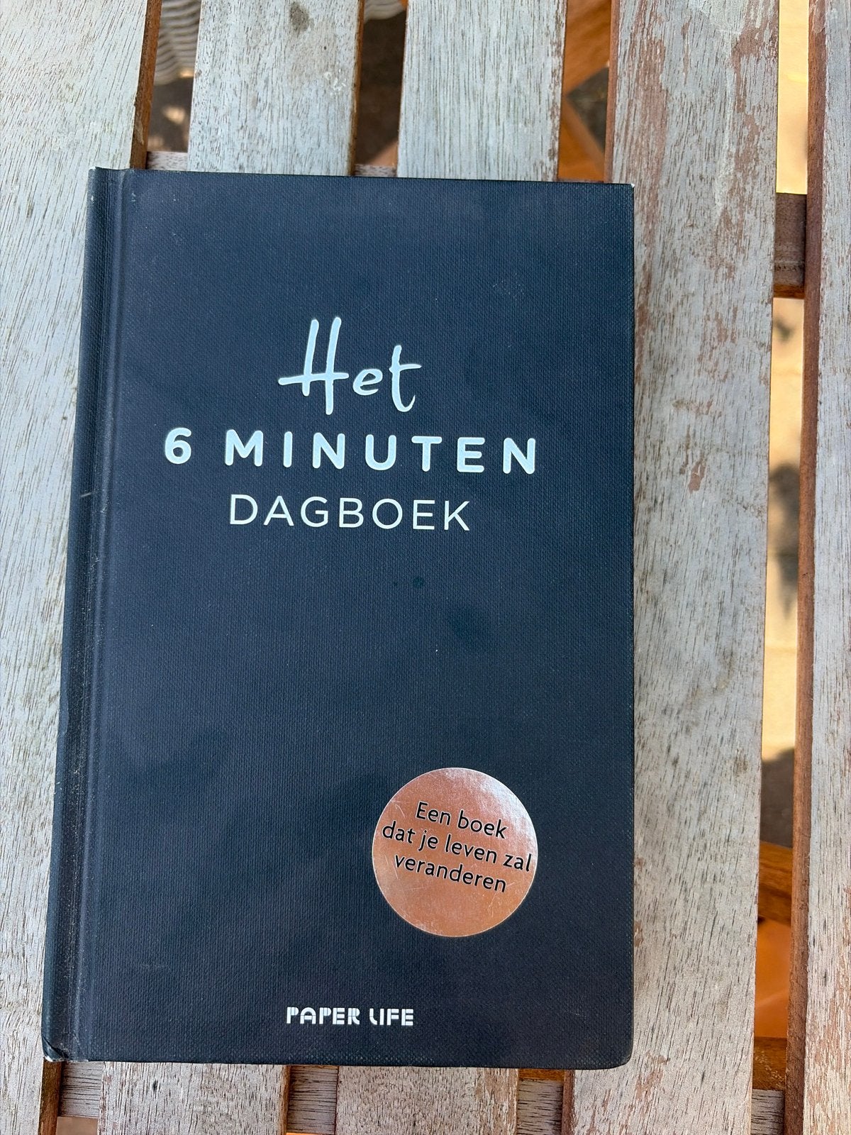 Het 6 Minuten Dagboek - Paper Life, Ophalen, Zo goed als nieuw