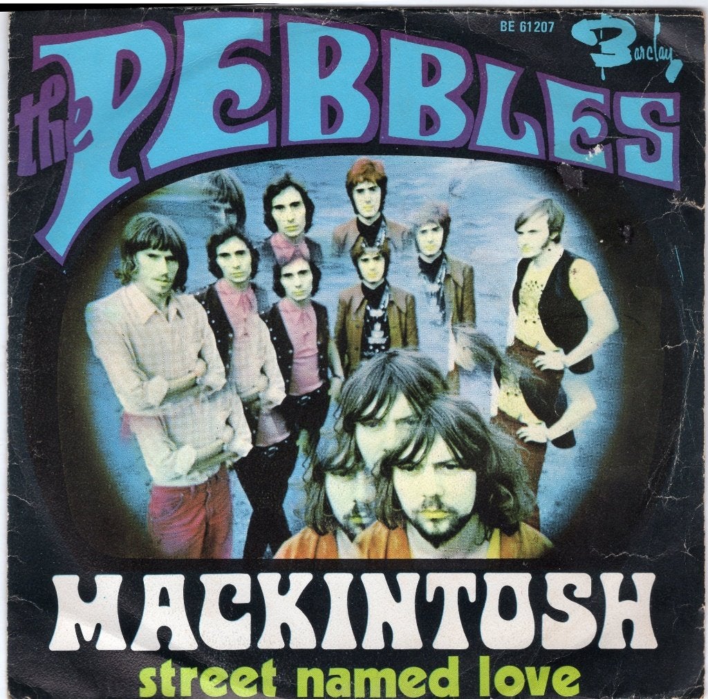 THE PEBBLES  -  Mackintosh, Cd's en Dvd's, Gebruikt, 7 inch, Pop, Fotohoes