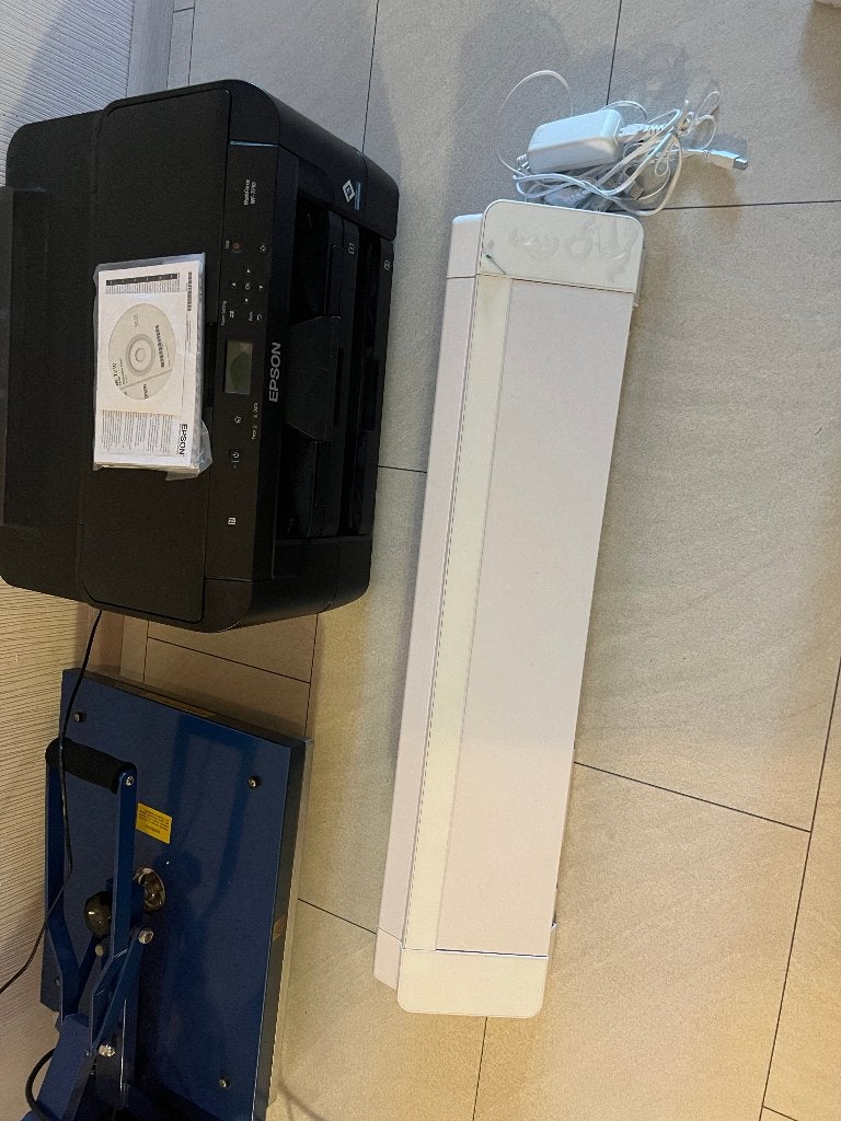 Silhouette Cameo Pro + Hittepers + Epson WF-7210 + Flexfolie, Ophalen, Gereedschap of Toebehoren