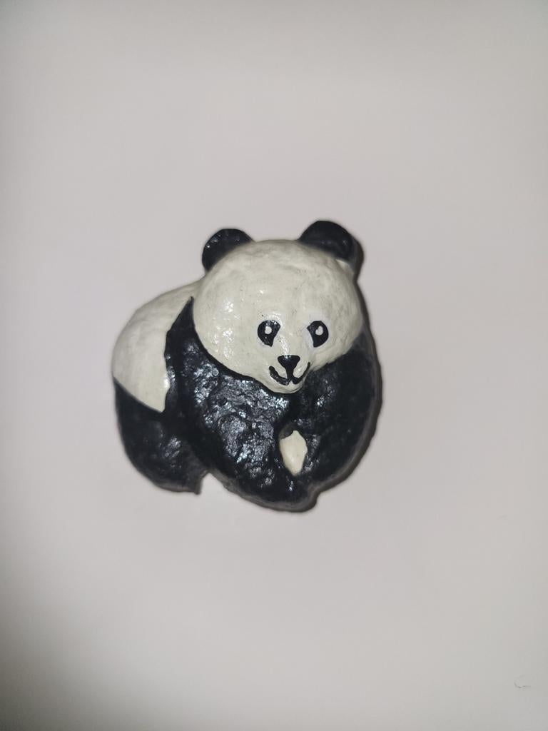 Magneet wwf panda, Ophalen, Zo goed als nieuw, Dier of Natuur, Speldje of Pin