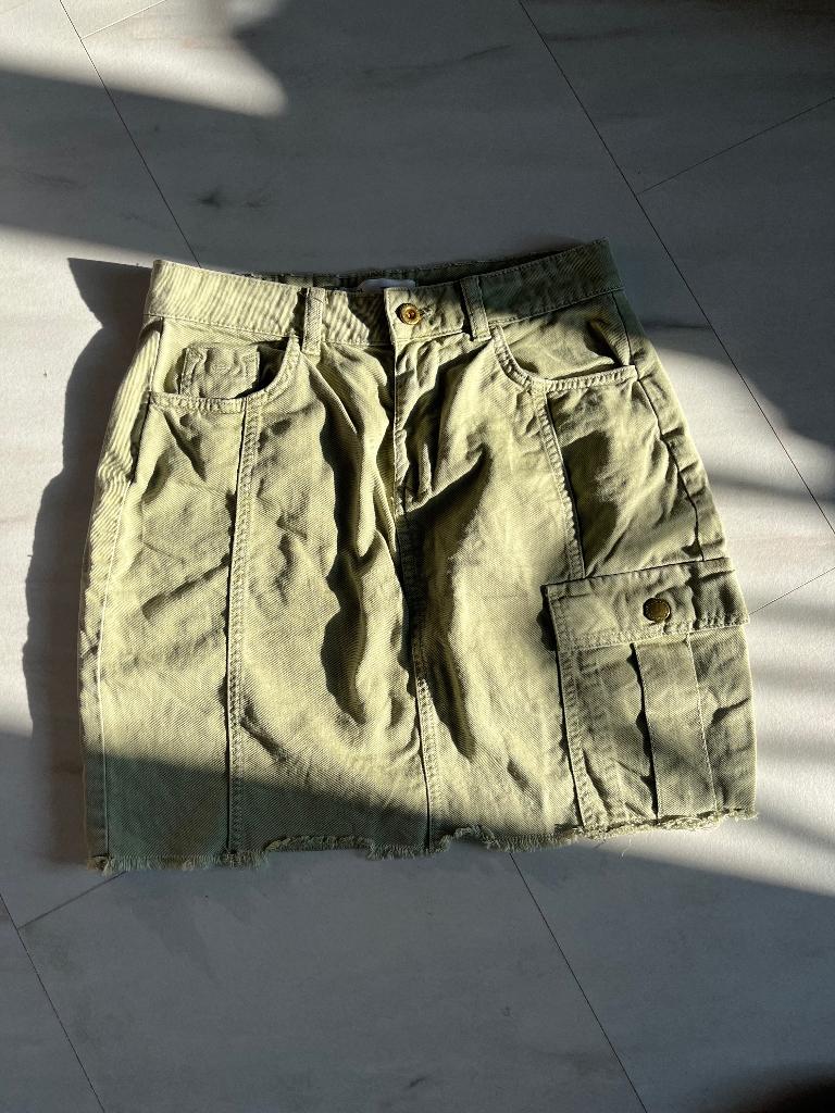 Rokje groen Zara maat s, Kleding | Dames, Rokken, Maat 38/40 (M), Ophalen of Verzenden, Zo goed als nieuw, Boven de knie